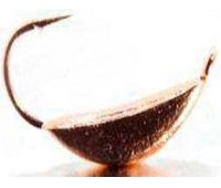 Мормышка вольфрам LJ Банан рижский с петелькой ∅ 3мм (0.7гр) цв 01 (5шт)