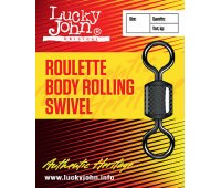 Вертлюжок Lucky John Roulette Body Rolling Swivel LJ5066