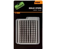Стопора для бойла Fox Edges Boilie Stops Micro Clear (200 шт) цв. прозрачный