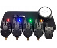 Набор сигнализаторов Prologic C-Series Pro Alarm (4+1+1) цв.красный, зеленый, желтый, синий