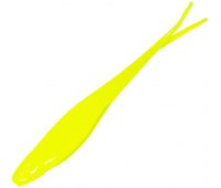 Плавающий съедобный силикон Z-Man Scented Jerk Shadz 4" (10.16 см) #Hot Chartreuse (5 шт)