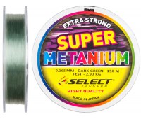 Леска моно 0.165 Select Metanium темно-зеленая (150 m)