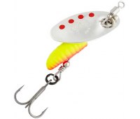 Savage Gear Grub Spinners #0 2.2g Silver Red Yellow