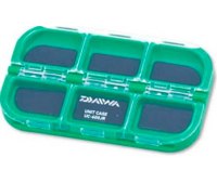 Коробка для крючков с магнитом Daiwa UC-600JR Magnet Sheet (11×6.5×1 см) цв.зеленый