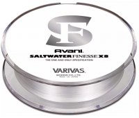 0.074/#0.2 Шнур Varivas Salt Water Finesse PE X8 (150м) белый 2.54 кг (5.6lb)