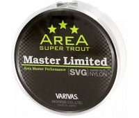 0.138 мм леска Varivas Trout Area Master Limited SVG Nylon 1.8кг/4lb (150 м) цв. прозрачный