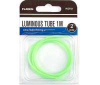 Кембрик силиконовый флуоресцентный Fladen Luminuos Green ∅2 мм (100 см) зеленый
