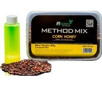 Прикормка Метод Микс Robin High Attractive Corn-Honey (400 гр) Кукуруза-Мед (с ликвидом)