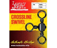 Вертлюжок трехсторонний Lucky John CROSLINE SWIVEL 5008LJ