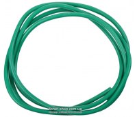 Кембрик силиконовый флуоресцентный ∅2 Х 3 мм (100 см) зеленый