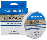 0.185 мм леска Shimano Exage 2.9 кг (300 м)
